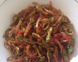 Foto langkah ke 3 dari resep Sambal goreng teri Pete (balado bada patai).