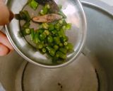 A picture of step 1 of Urad and Masoor Dal.