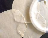 A picture of step 3 of Spring roll sheets.