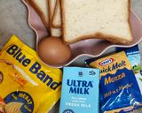 Foto langkah ke 1 dari resep Milk Cheese Toast.