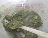 A picture of step 2 of Easy mustard leaves.
