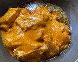 A picture of step 4 of Mutton Jhol.