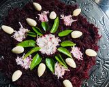 A picture of step 1 of Beet salad.