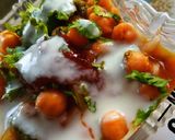 A picture of step 8 of Mix Chana Chaat.
