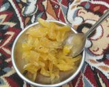 A picture of step 2 of Sweet Mango Pickles.