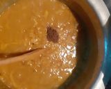A picture of step 3 of Daal chana.