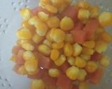 A picture of step 4 of Chicken vegetable corn soup.