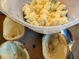 Italian potato skins