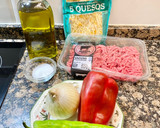 Foto del paso 1 de la receta: Calabacín relleno con gratinado de queso