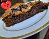 صورة لخطوة 11 من وصفة كيكة الكوكيز تحفة ولذيذة😋😋