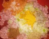 A picture of step 1 of Resturent style sekh kabab😋.
