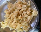 A picture of step 1 of Papdi Chaat.