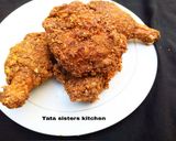 A picture of step 8 of KFC chicken.