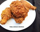 A picture of step 8 of KFC chicken.
