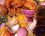 A picture of step 2 of Malai do pyaza.
