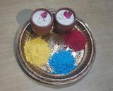A picture of step 4 of Thandai Holi special.