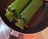 Foto langkah ke 6 dari resep Nasi Bakar Teflon Ayam Suwir Kemangi.