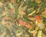 भिंडी मसाला (Bhindi masala recipe in Hindi) रेसिपी चरण 3 फोटो