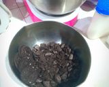 Foto langkah ke 3 dari resep Puding Busa Oreo.