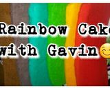 Foto langkah ke 3 dari resep Rainbow Cake Mudah.