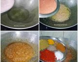 A picture of step 2 of Chole Masala.