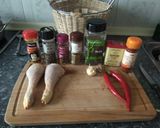 Foto del paso 1 de la receta Lentejas a lo pobre con pollo y arroz PICANTE