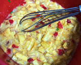Foto del paso 2 de la receta: Tortilla de patatas con cebolla y pimientos asados