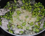 A picture of step 17 of Persian dill & broad beans rice cake ته چین شوید باقالی.