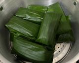 Foto langkah ke 8 dari resep Nagasari Pisang bungkus daun.