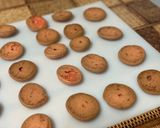 Narancsos csokoládés ganache-val töltött Macaron 🤍 recept fázis 8 fotója