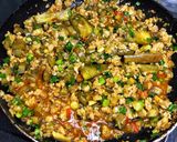 Hình bước làm 6 của món Cà tím xào thịt bằm 🍆🥓