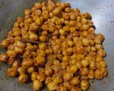 A picture of step 6 of Chole Bhature.
