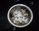 A picture of step 2 of Chilli mushroom.
