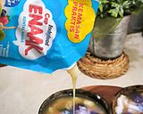 Foto langkah ke 4 dari resep Bubur Jali dengan Biji Salak Ubi Ungu.