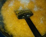 A picture of step 4 of Papaya halwa.