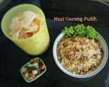 Foto langkah ke 5 dari resep Nasi Goreng Putih (NasGor ala HongKong).