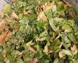 A picture of step 9 of Mayonnaise fatoush salad.