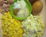 Foto langkah ke 1 dari resep Pepes Tayam (Tahu Ayam).