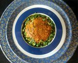 A picture of step 5 of BOTTLE GOURD & ROUND GOURD BHARTA.