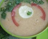 A picture of step 6 of Moong dal soup.