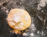A picture of step 2 of Groundnut Poli.