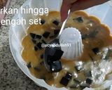 Foto langkah ke 6 dari resep 💕PUDING CINCAU KOPI PANDAN.