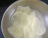 A picture of step 1 of Crunchy potato spirals.