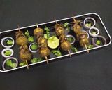 A picture of step 5 of Hariyali Aloo Tikka.