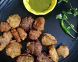 A picture of step 4 of Moong dal fitters(pakora).
