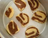 A picture of step 3 of Marble Cookies or biscuits.