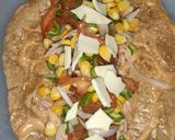 A picture of step 6 of Vegetable Sandwich Wrap (No bread).