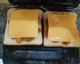 A picture of step 12 of Cheese & veggies sandwiches.
