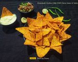 A picture of step 12 of Homemade Doritos Chips With Cheese Sauce & Salsa.