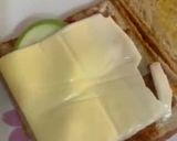 Gambar langkah 5 resipi Sandwic Sardin dan Epal Hijau.